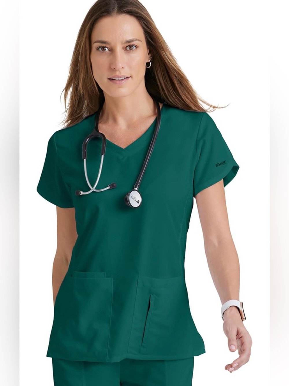 Grey’s Anatomy Cora Top – XS – Hunter Green